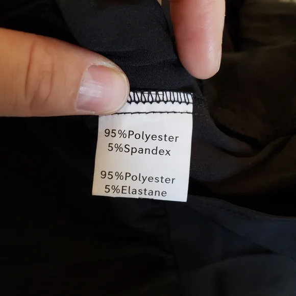 NWOT Grace Karin Plus Size Black Off Shoulder Ruffle Long Sleeve Dress Size 2XL - Picture 7 of 7